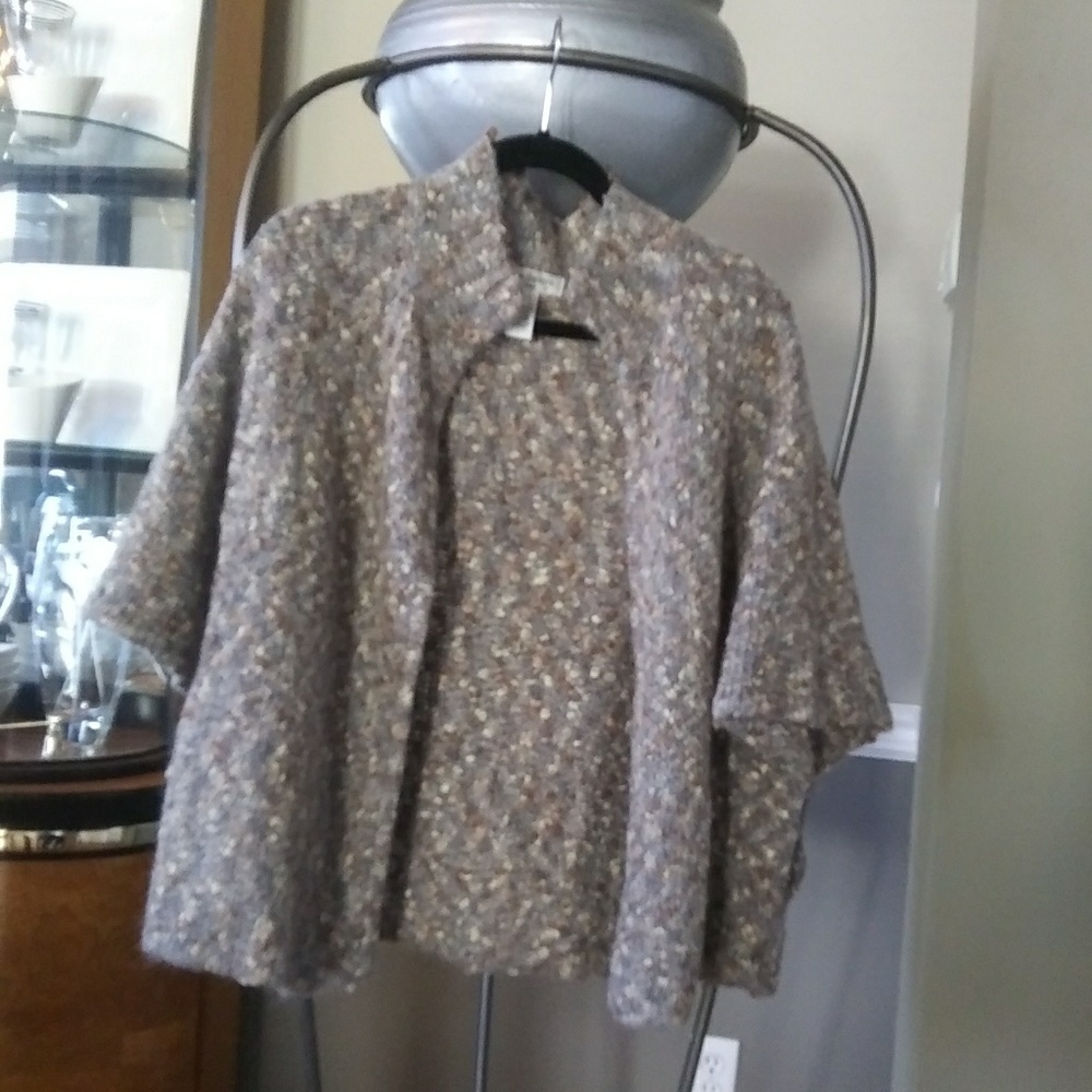 Susan Bristol open front sweater/ size 1X